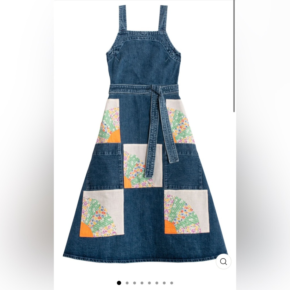 Carleen Louise wrap denim dress size S